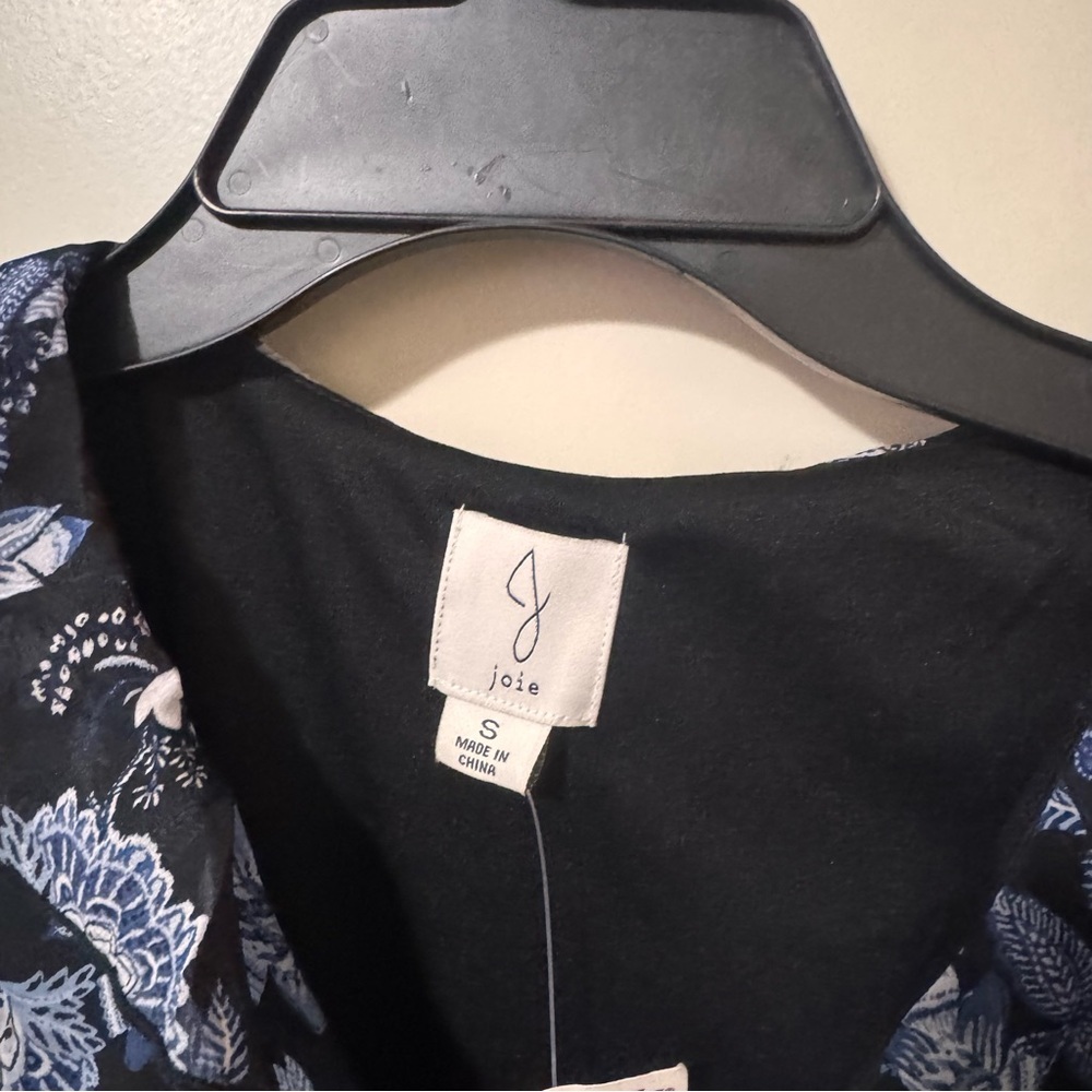 NWT Joie Blue and White Floral Dress Size S - Picture 3 of 6